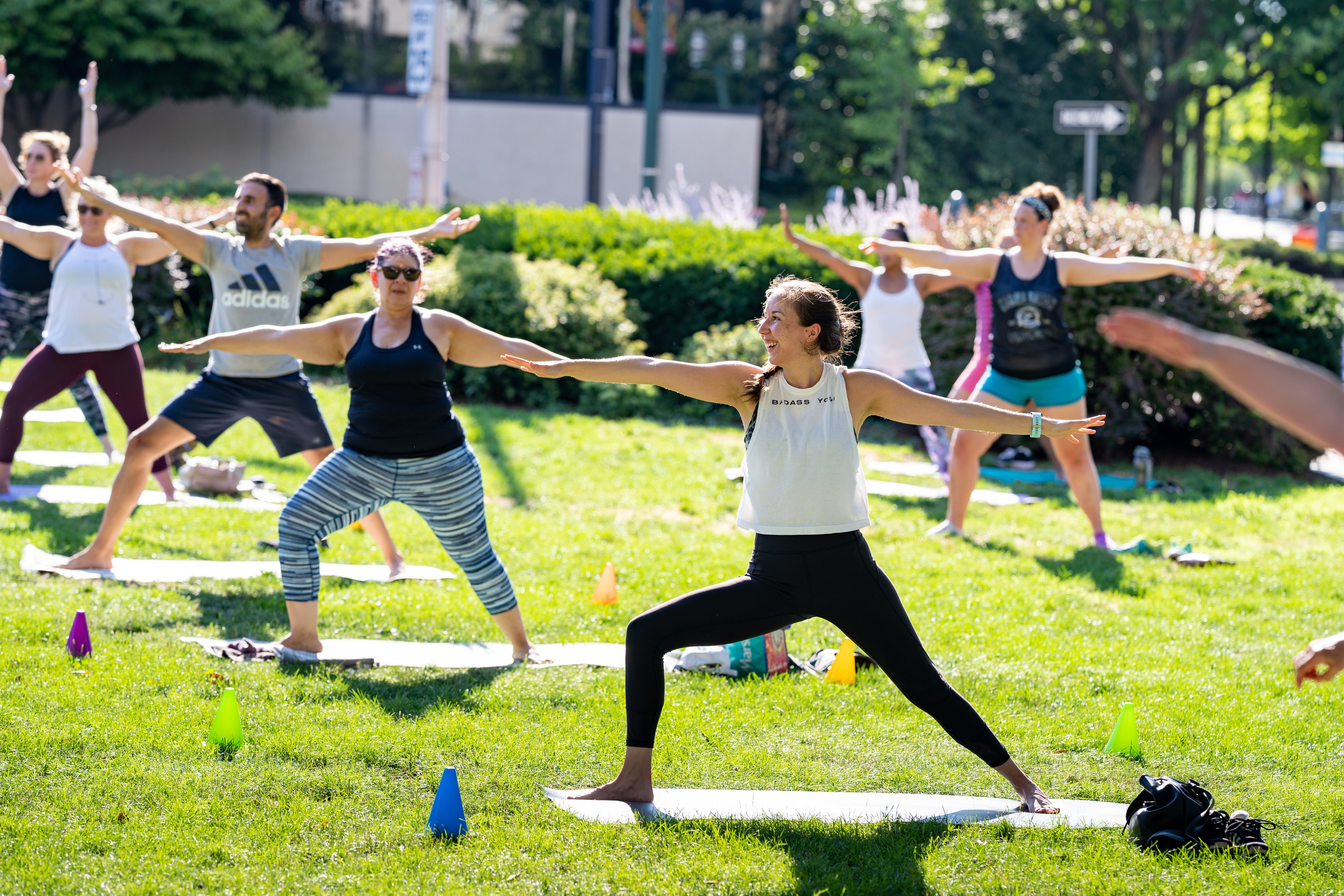 Free Outdoor Fitness Classes  Stamford Downtown - This is the place!